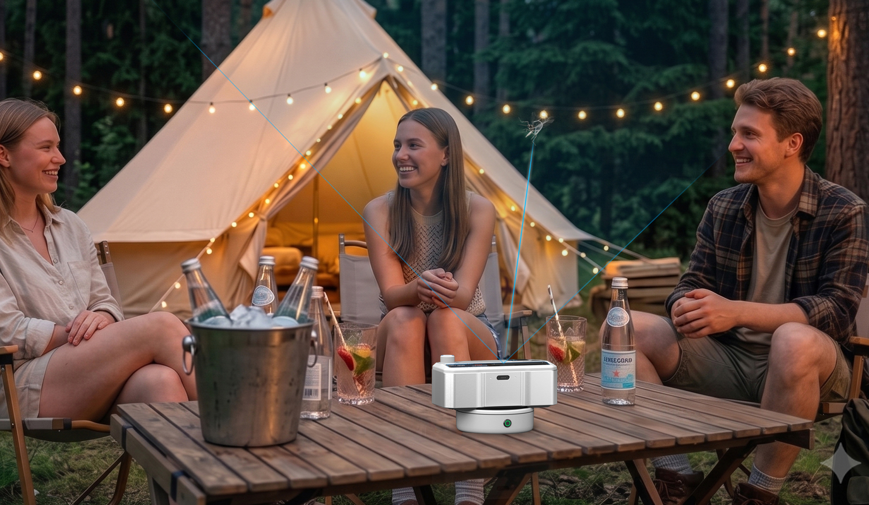 Photon Matrix portable laser mosquito air defense system
